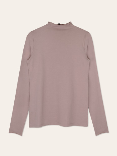 Turtleneck top l/s